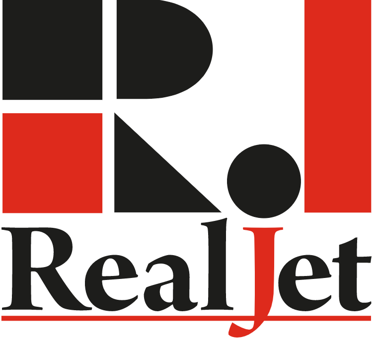 Фирма реальные. REALJET. Международная компания REALJET лого. Real Jet. REALJET официальный сайт.