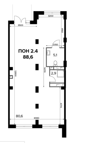Free-use spaces for sale near Vodniki metro station commission free from  121397 rubles for 1 sq.m. per year, available properties. Sale a space in  Moscow