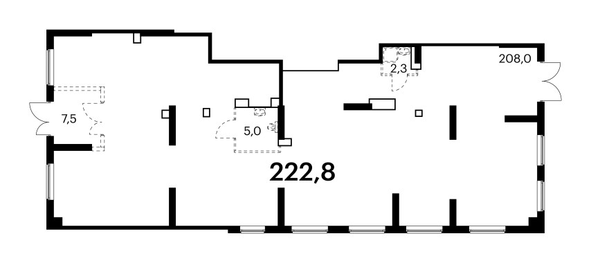 Free-use spaces for sale in a Residential building/Residential complex in  Nagatino-Sadovniki district commission free from 180400 rubles for 1 sq.m.  per year, available properties. Sale a space in Moscow