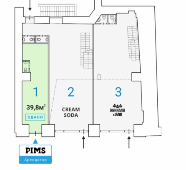 Free-use spaces for sale on ulitsa Myasnitskaya street commission free from  161253 rubles for 1 sq.m. per year, available properties. Sale a space in  Moscow